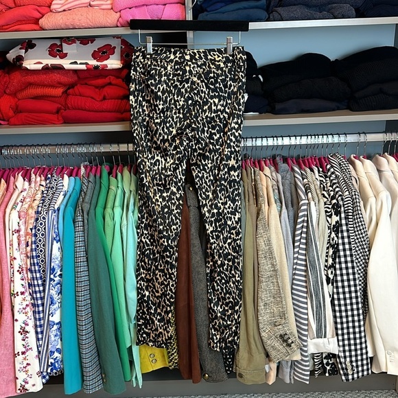 Cache gold and black leopard skinny pants size 0 - Picture 3 of 3